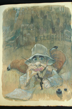 Carnet d'esquisses Smudja