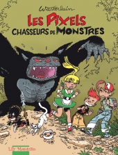 Couverture les pixels Chasseurs de monstres