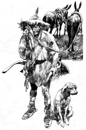 toppi-bestiaire CHIEN ET PAYSAN